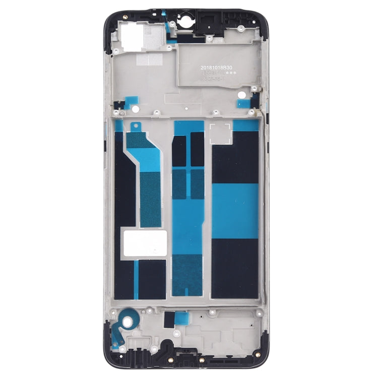 Front Housing LCD Frame Bezel Plate for OPPO F9 / A7X in Classic Black
