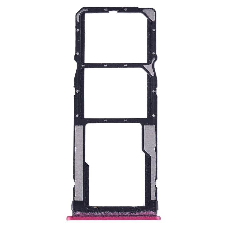 SIM Card Tray + SIM Card Tray + Micro SD Card for Xiaomi Redmi 7 (Red)