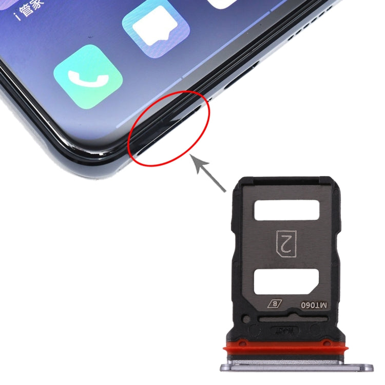 Replacement SIM Card Trays for vivo X30 Pro (Black)