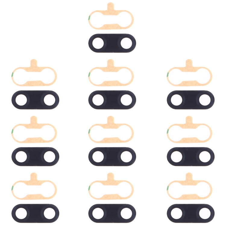 Enhance Your Photography with 10 PCS Back Camera Lens & Adhesive Kit for Huawei Y7 (2019) / Y7 Prime (2019) / P Smart (2019) / Y7 Pro (2019)