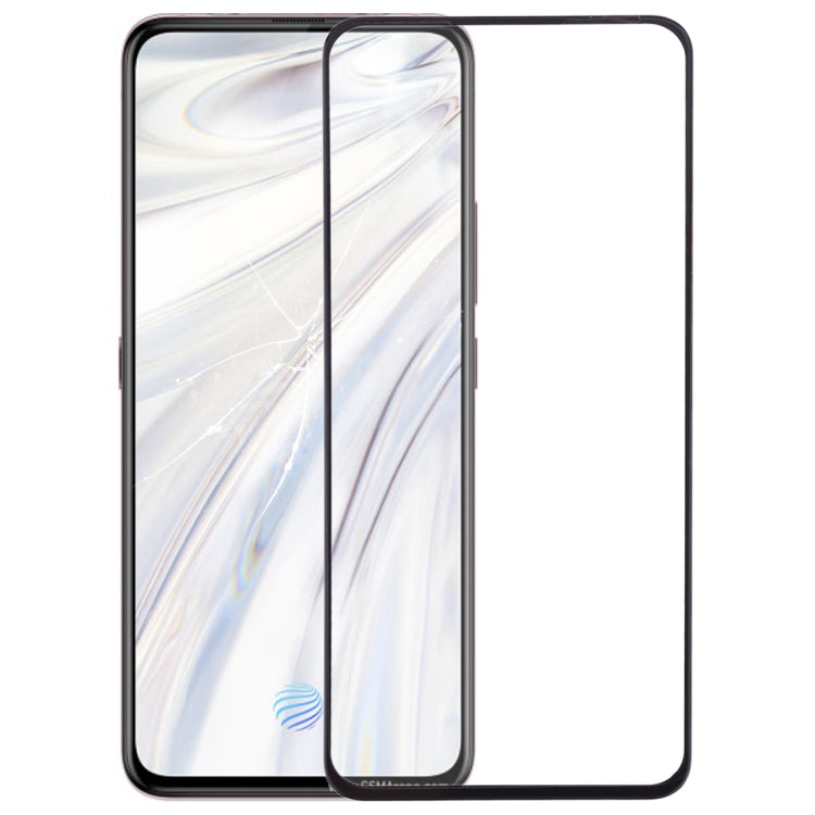 Black Front Screen Outer Glass Lens for Vivo X27 Pro