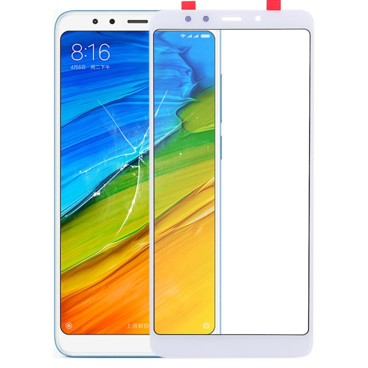 White Front Screen Outer Glass Lens for Xiaomi Redmi 5
