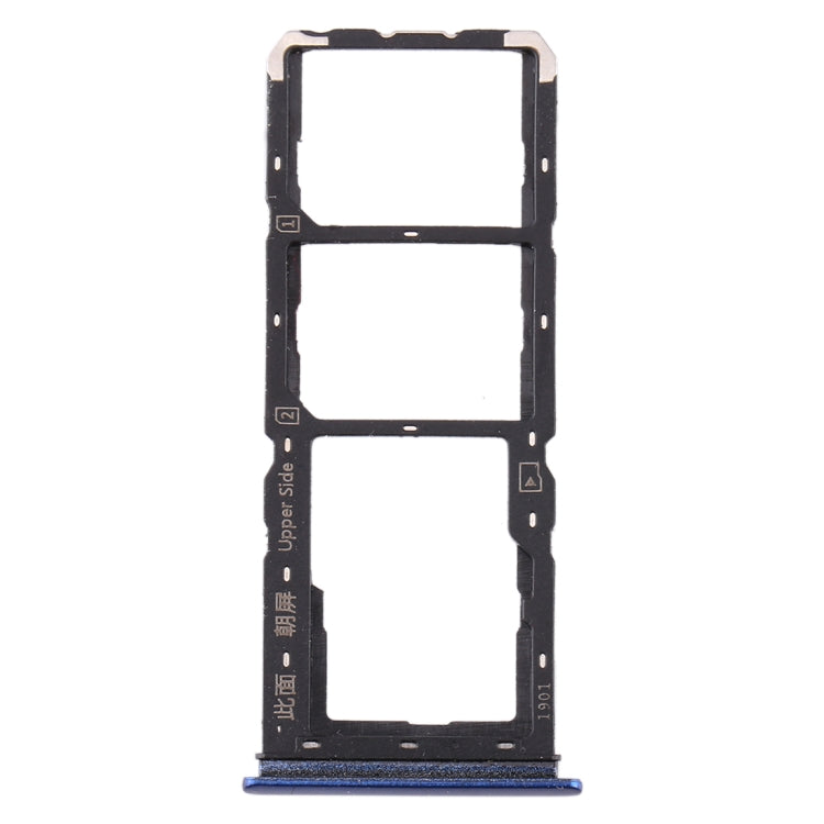 vivo Y3 Replacement SIM Card and Micro SD Card Trays (Blue)
