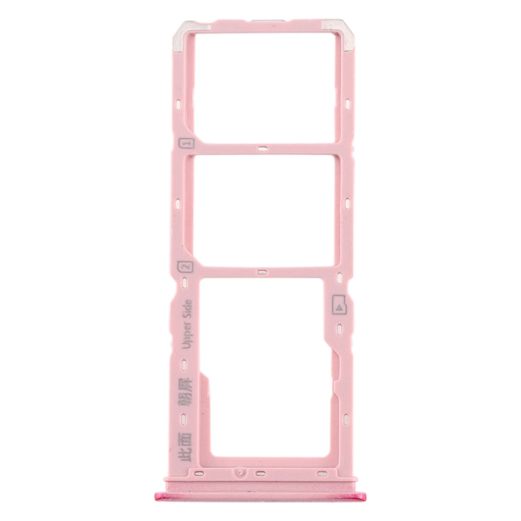 SIM Card Tray, Micro SD Card Tray Replacement for vivo Y3 (Red)