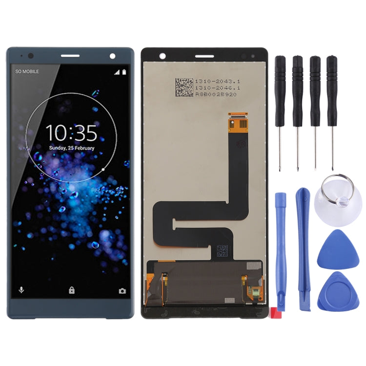 Sony Xperia XZ2 Blue LCD and Digitizer Full Assembly (Original)