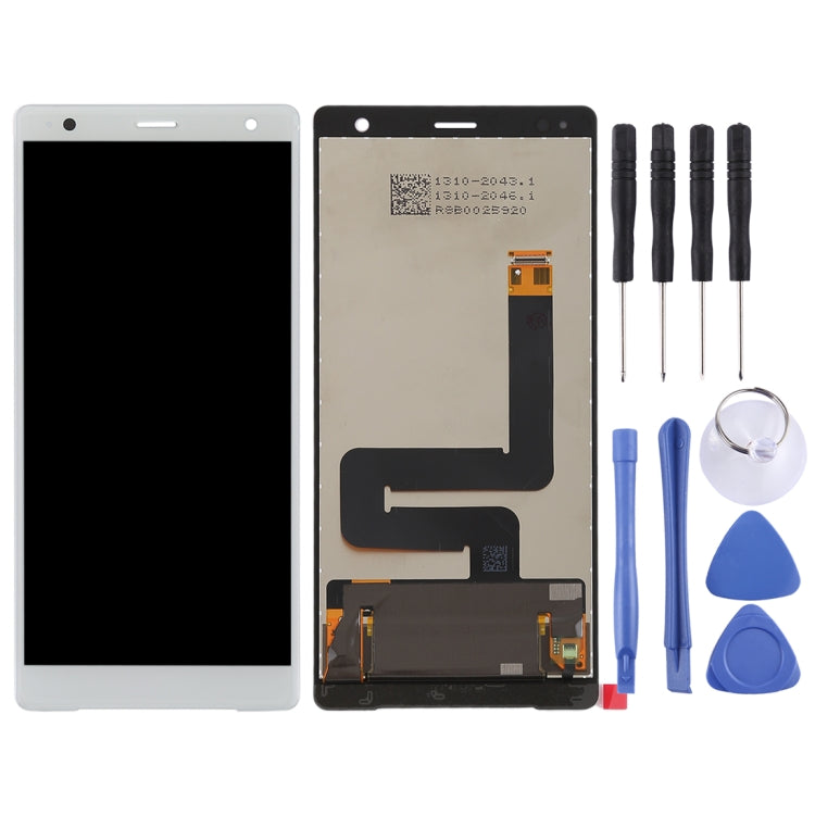 LCD Screen and Touch Digitizer Assembly for Sony Xperia XZ2 - White
