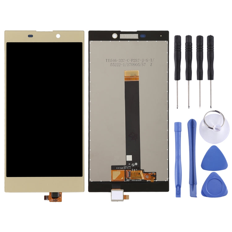 Gold LCD Screen and Digitizer Assembly for Sony Xperia L2