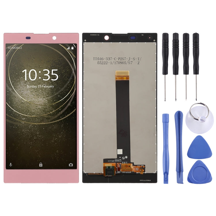 Rose Gold LCD Screen and Digitizer Full Assembly for Sony Xperia L2