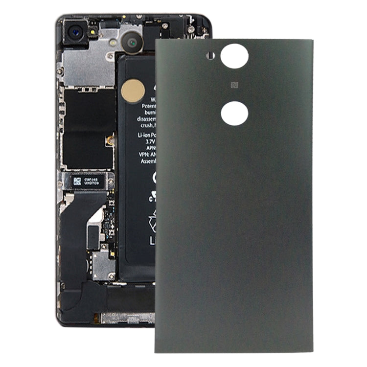 Back Cover Replacement for Sony Xperia XA2 Plus in Black