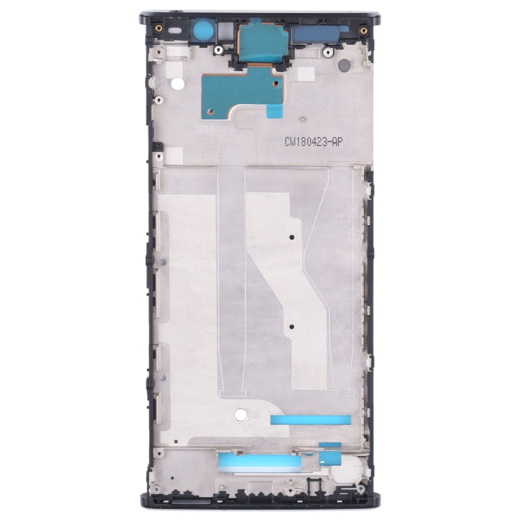 Front Housing LCD Frame Bezel for Sony Xperia XA2 Plus(Black) - High-Quality Replacement for a Restored Device