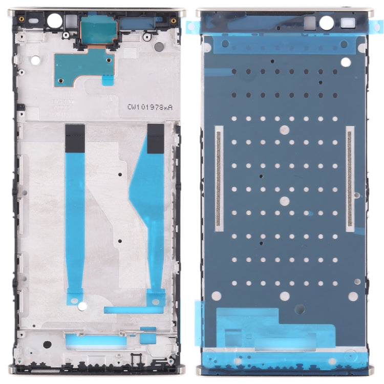 Gold Front Housing LCD Frame Bezel for Sony Xperia XA2 Plus