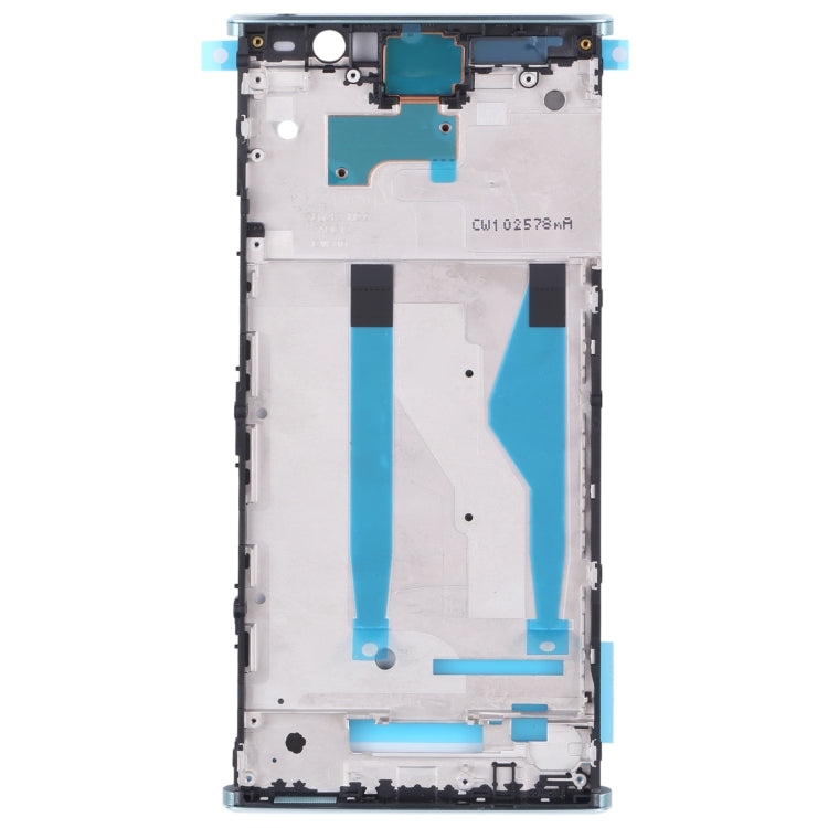 Sony Xperia XA2 Plus Front Housing LCD Frame Bezel (Blue)