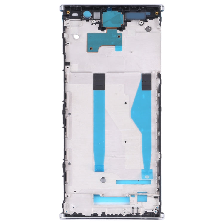 Sony Xperia XA2 Plus Front Housing LCD Frame Bezel - Silver