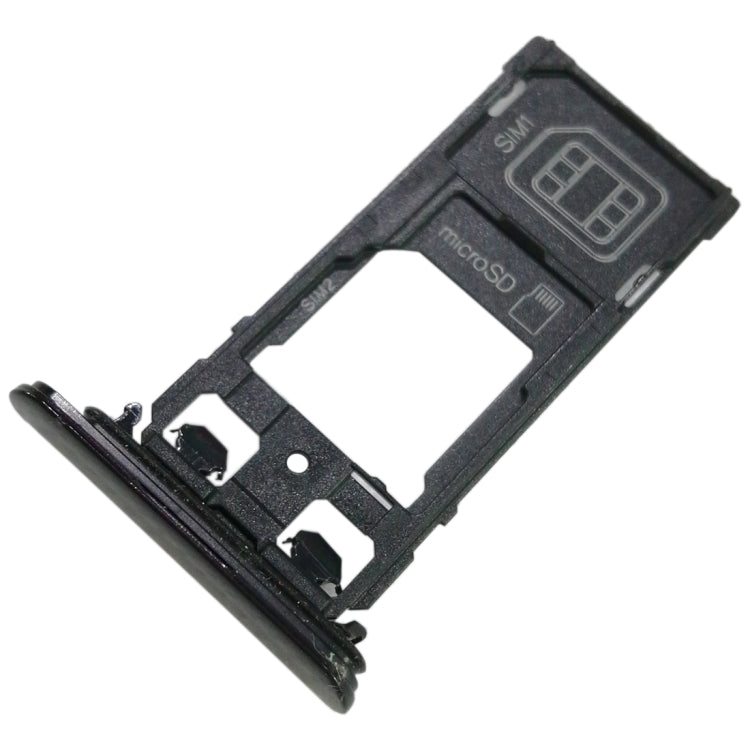 Sony Xperia XZ SIM1 + SIM2/Micro SD Card Tray (Black)