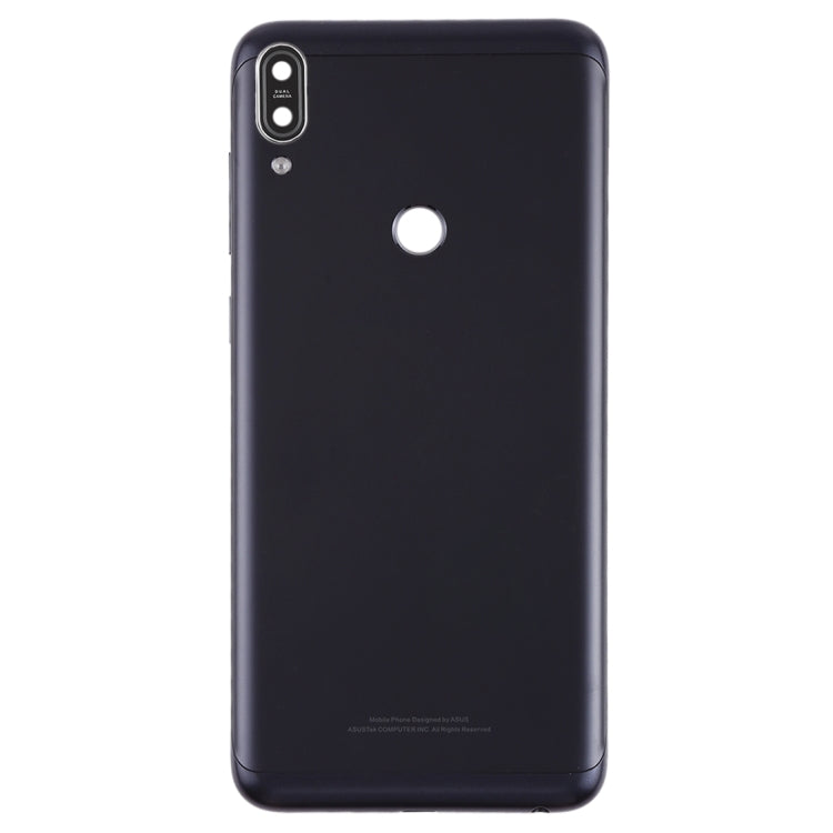 Back Cover Replacement with Camera Lens & Side Keys for Asus Zenfone Max Pro (M1) / ZB601KL (Black)