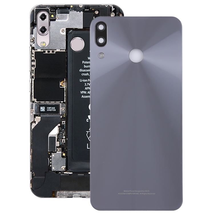 Sleek Silver Back Cover with Camera Lens for Asus Zenfone 5 / ZE620KL