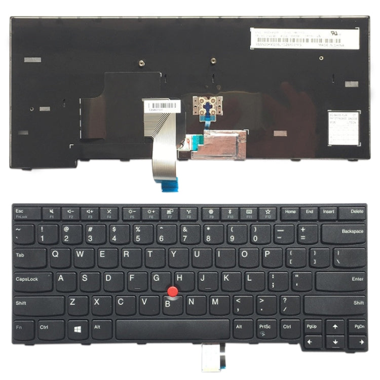 US Version English Laptop Keyboard with Pointing Sticks for Lenovo IBM Thinkpad E470 / E470C / E475, Teclado 01AX080 / 01AX040 / 01AX000 / SN20K93235

Upgrade your Lenovo IBM Thinkpad E470 / E470C / E475 with US Version English Keyboard & Pointing Sticks