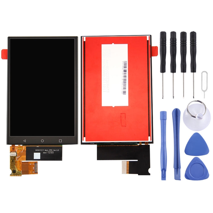 LCD Screen and Digitizer Full Assembly for BlackBerry KEYone / DTEK70 (Black) - High-Quality Assembly for Screen Replacement