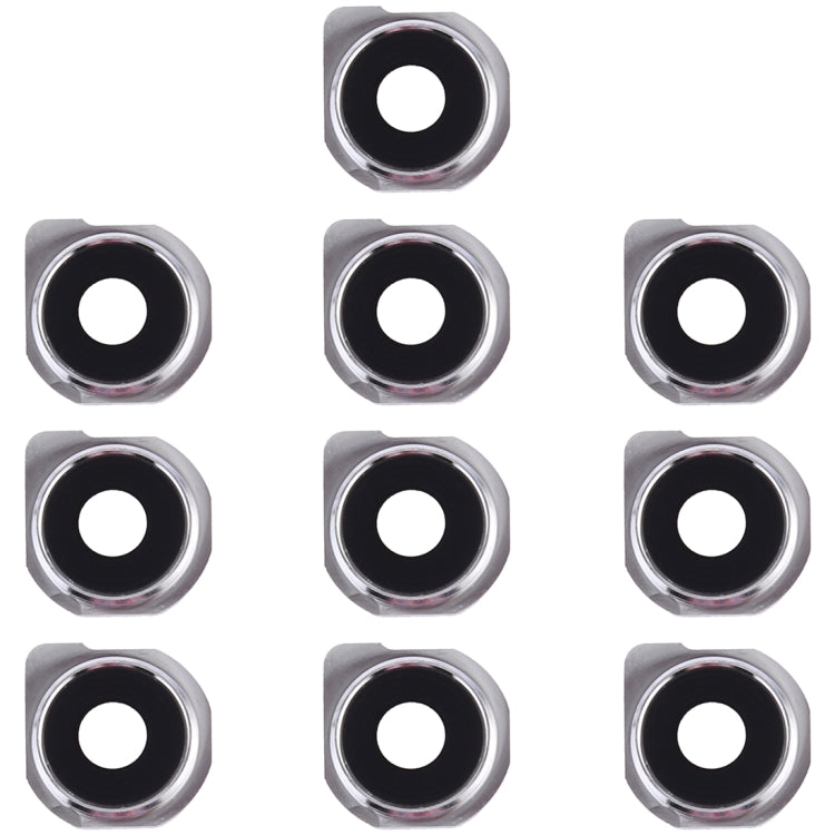 10-Piece Black Camera Lens Cover Set for LG Q6 / LG-M700 / M700 / M700A / US700 / M700H / M703 / M700Y