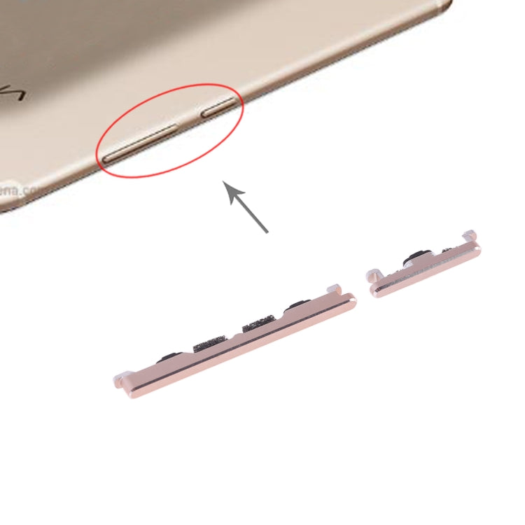 Side Keys for Vivo X9 Plus(Gold)