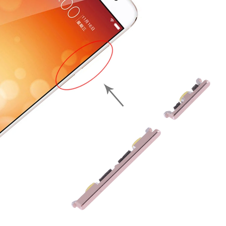 Side Keys for Vivo X9(Gold)