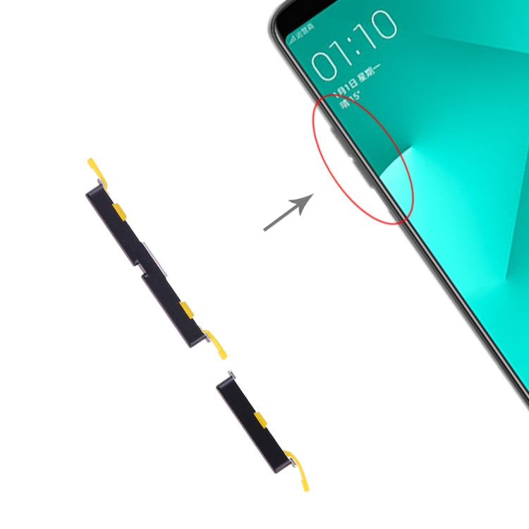 Side Keys for OPPO A83(Black)