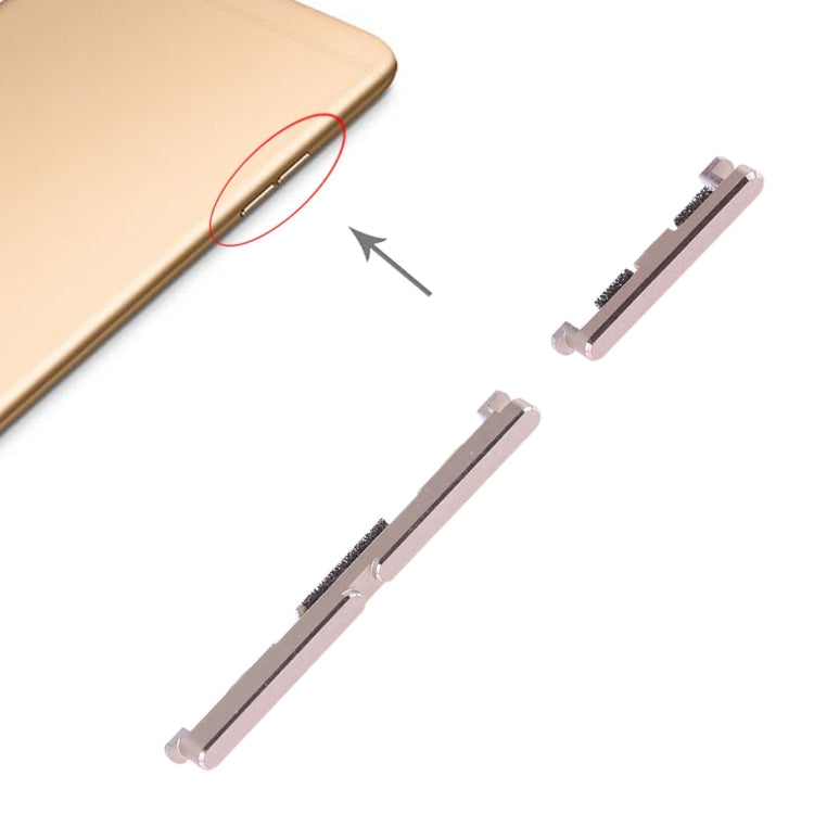 Side Keys for OPPO R9s(Gold)