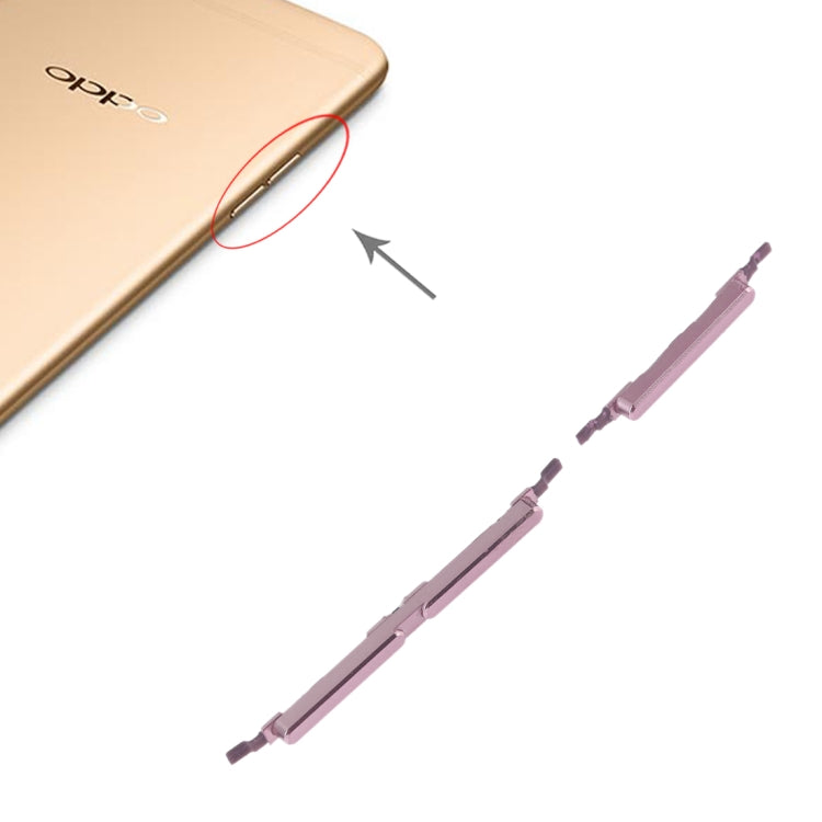 Side Keys for OPPO A57(Pink)