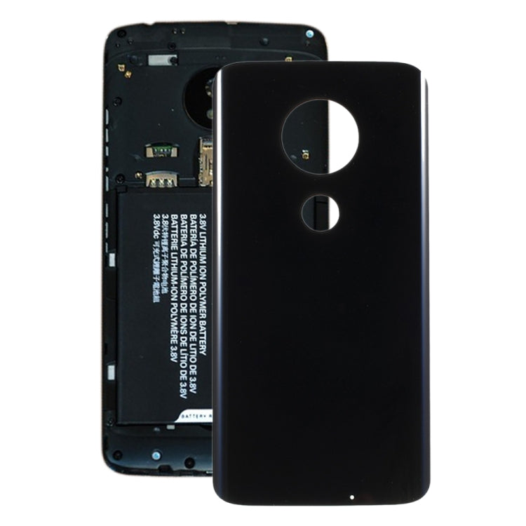Motorola Moto G7 Plus Battery Back Cover (Black)