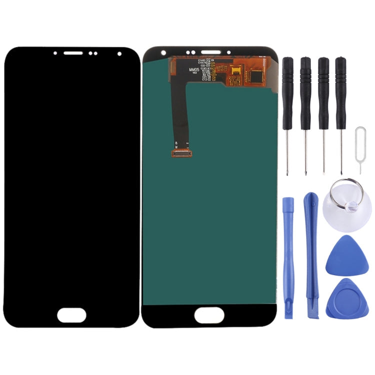 LCD Screen + Touch Screen Replacement Assembly for Meizu MX5 - Black