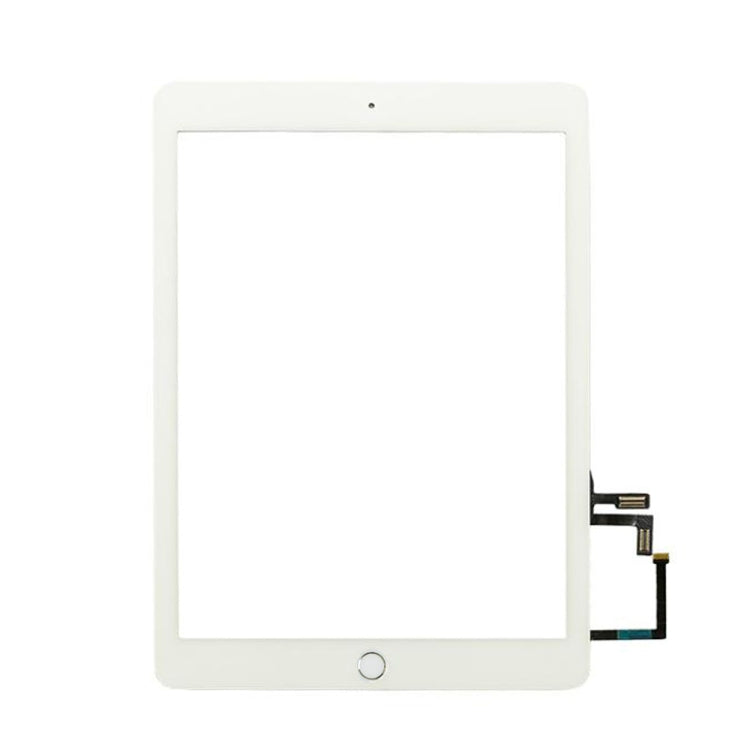 White Touch Panel with Home Key Flex Cable for iPad 5 9.7 inch 2017 A1822 A1823