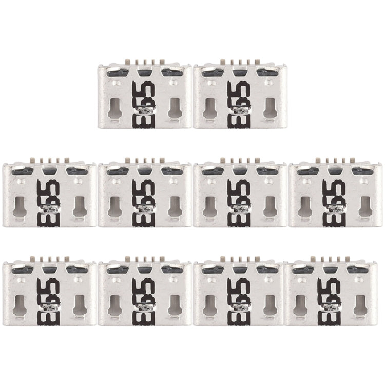 10-Piece Charging Port Connector for OPPO A31 / A33 / A37 / A51