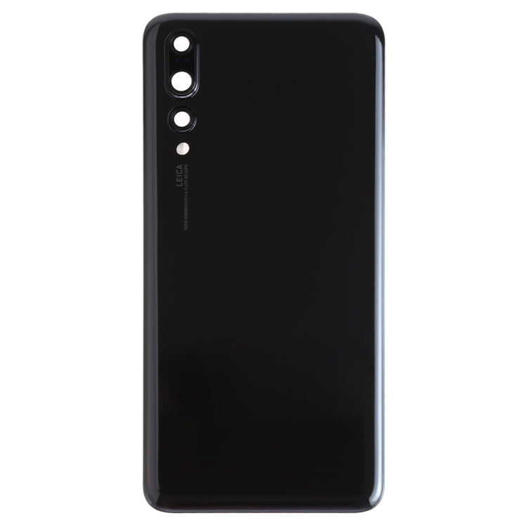 Camera Lens Battery Back Cover for Huawei P20 Pro in Black