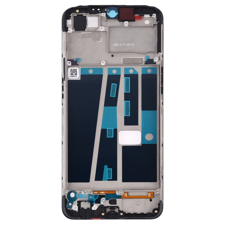 Black Middle Frame Bezel Plate for OPPO A7 / A7n / AX7