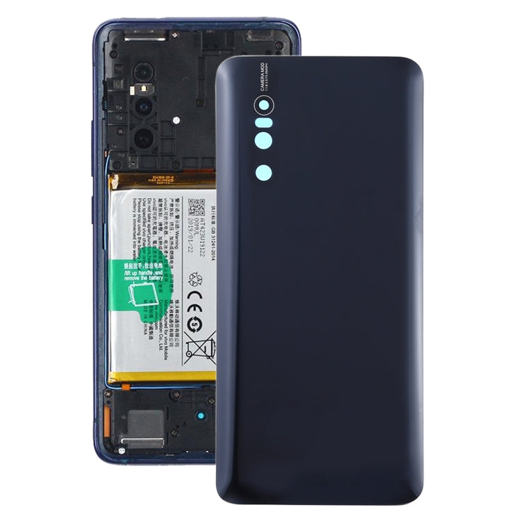Black Battery Back Cover for Vivo X27 - Premium Replacement