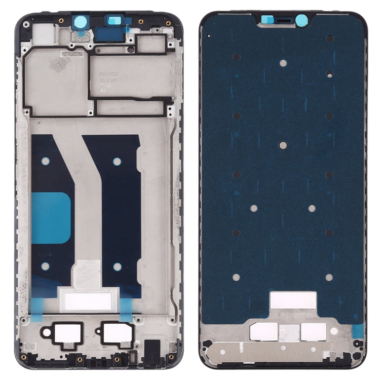 Middle Frame Bezel Plate Replacement for Vivo Y81 - Black