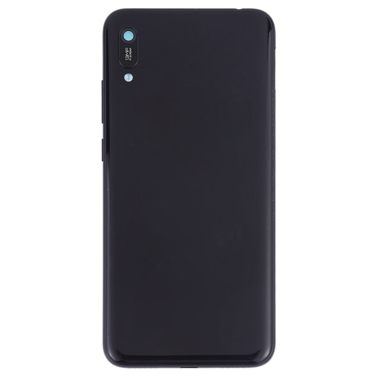 Battery Back Cover with Camera Lens & Side Keys for Huawei Y6 (2019) in Black
