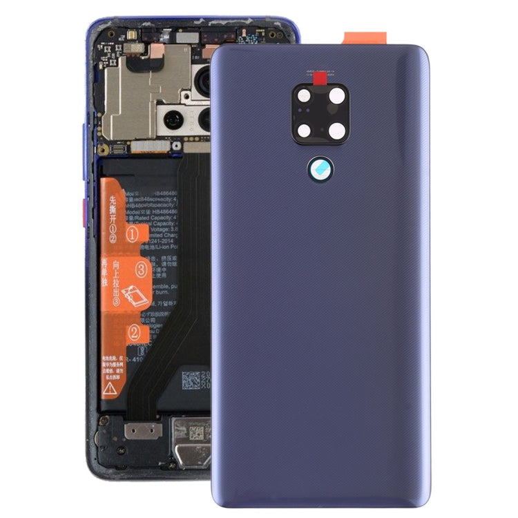 Purple Battery Back Cover with Camera Lens for Huawei Mate 20 X