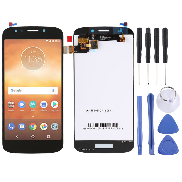 Motorola Moto E5 Play Black LCD Screen and Digitizer Full Assembly