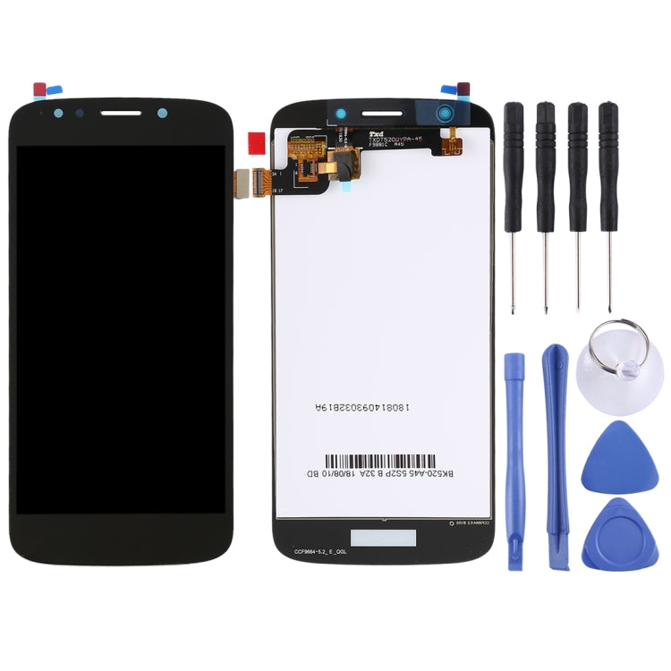 Motorola Moto E5 Play Black LCD Screen and Digitizer Full Assembly
