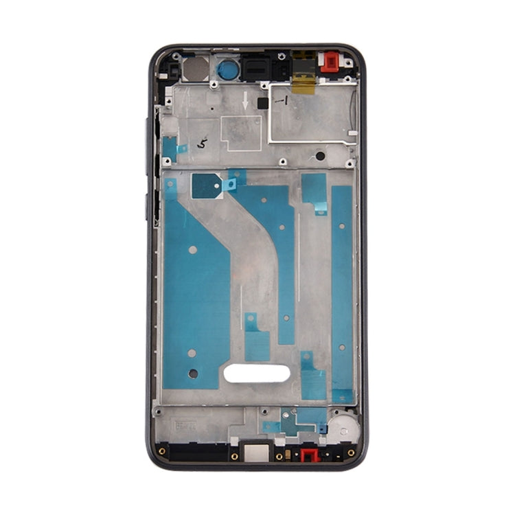 Front Housing LCD Frame Bezel Plate for Huawei Honor 8 Lite / P8 Lite 2017 (Black)