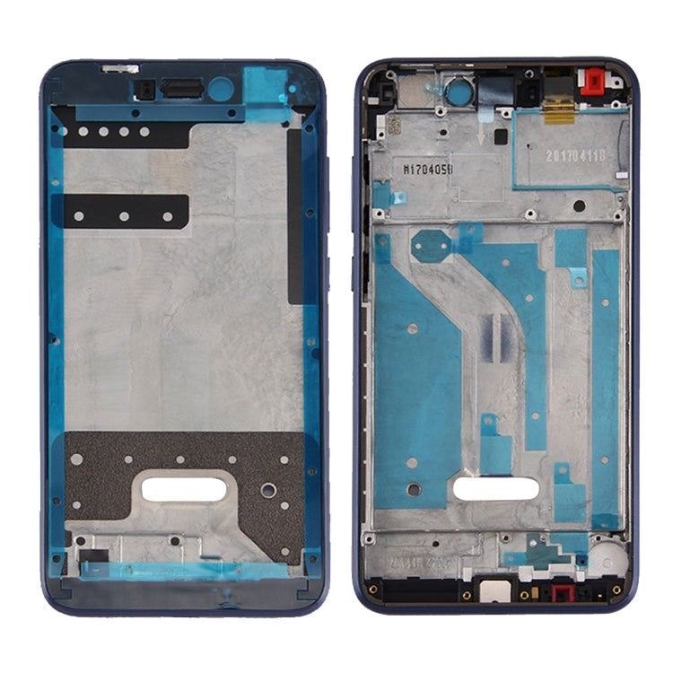 Front Frame Bezel Plate Replacement for Huawei Honor 8 Lite / P8 Lite 2017 (Blue)
