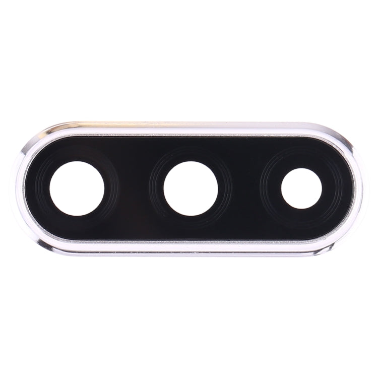 24MP Rear Camera Bezel and Lens Cover for Huawei Nova 4e (Silver)