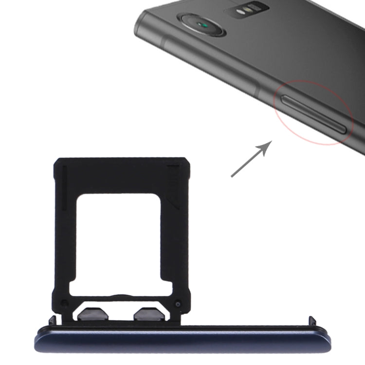 Sony Xperia XZ1 Blue Micro SD Card Tray