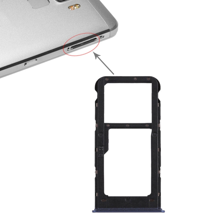 SIM Card Tray Replacement for Huawei Honor 7S (Blue)