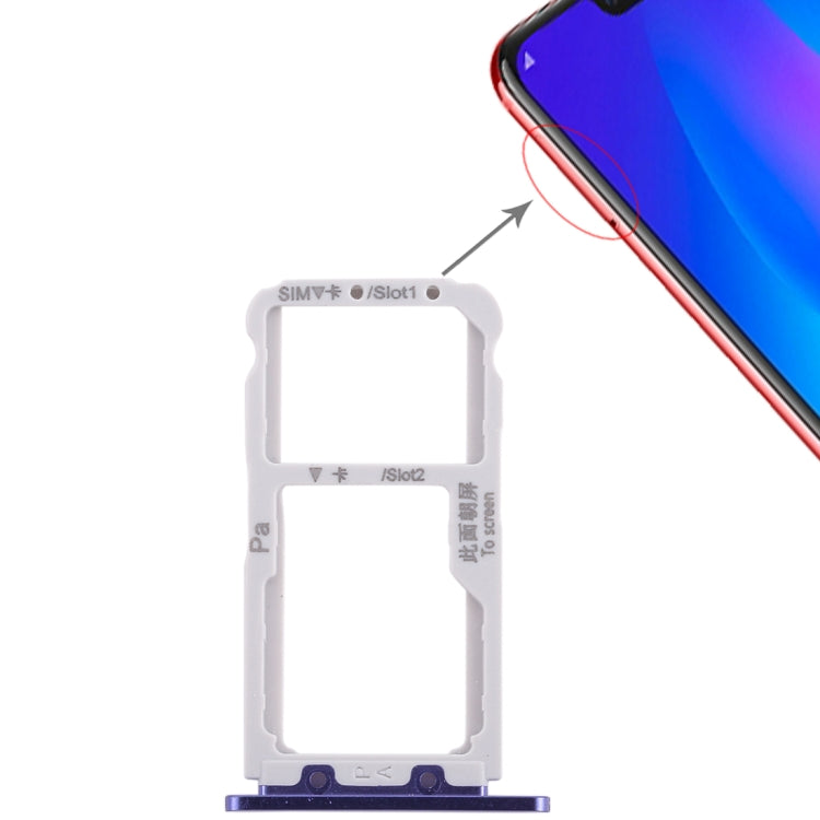 Huawei Nova 3 Purple SIM Card Tray