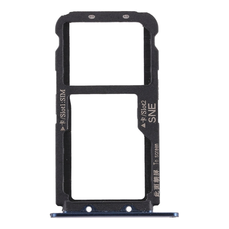 SIM Card Tray Replacement for Huawei Mate 20 Lite / Maimang 7 (Blue)