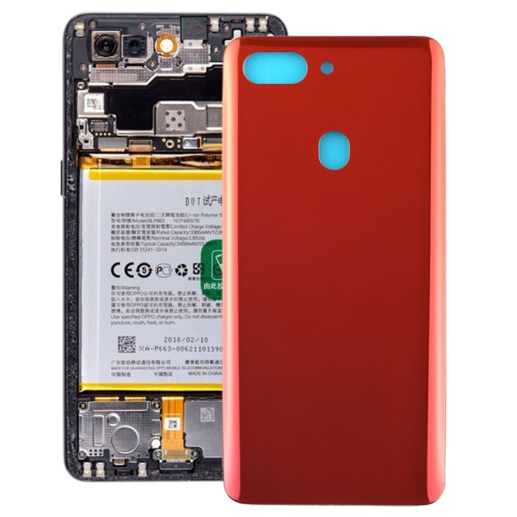 OPPO R15 Pro Curved Back Cover (Red)