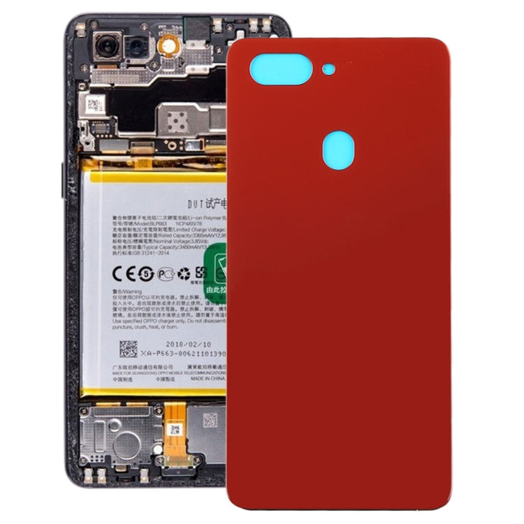Red Back Cover for OPPO R15 - Sleek and Durable Protection