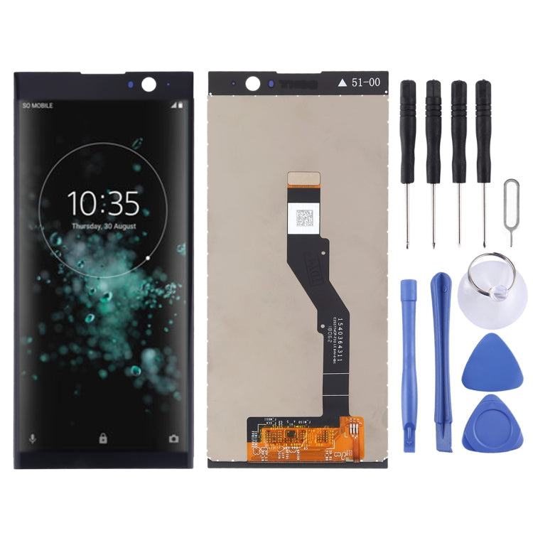 Replacement LCD Screen and Digitizer Assembly for Sony Xperia XA2 Plus (Black)